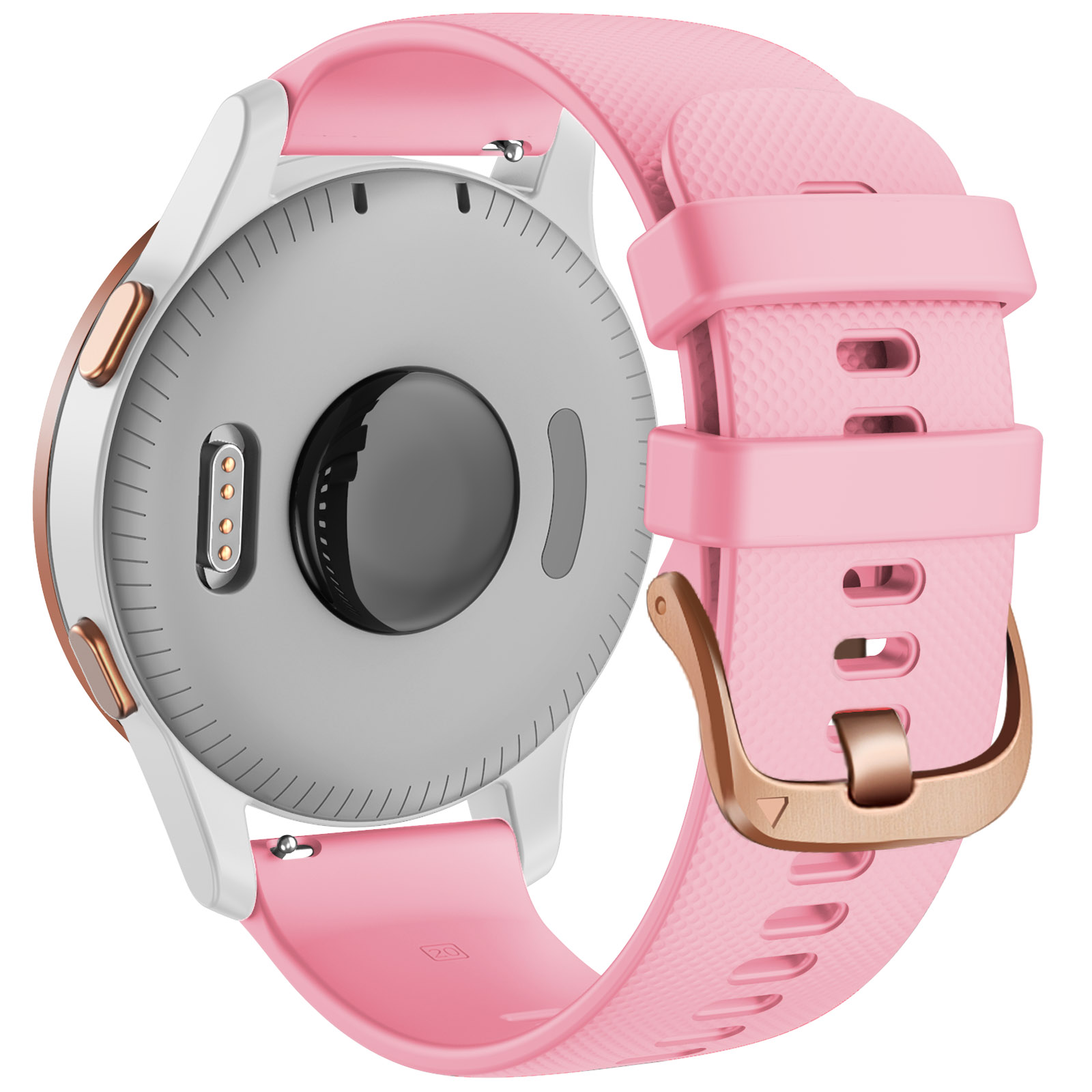 18 20 22mm WatchStrap For Garmin Venu 2 Sport Wristband Forerunner645 245 Vivoactive 3 4 Silicone Bracelet Strap Venu2 Plus Band