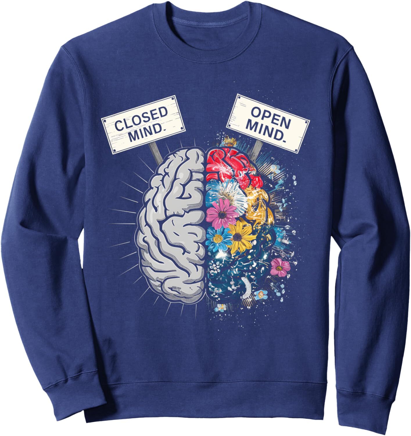 Long Sleeve Shirts for Men sweatshirt Psychology Brain Mind Student Psychology Major Graphic Tees Sweatshirt T shirt Tee Streetwear Casual tops clothe