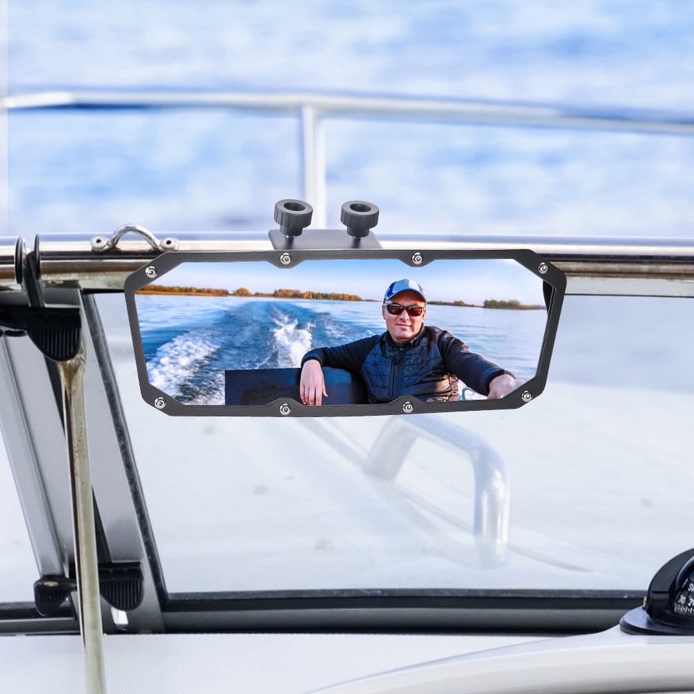 Boat Rear View Mirror Marine Accessories For Jet Ski Yacht Boat Rearview Mirrors Personal Watercraft PWC Surfing Universal New !