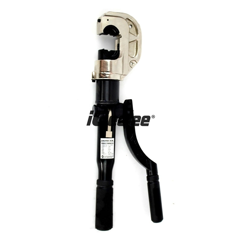 Igeelee Hydraulic Manual Hexagon Wire Cable Lug Crimping Tool Hz-400