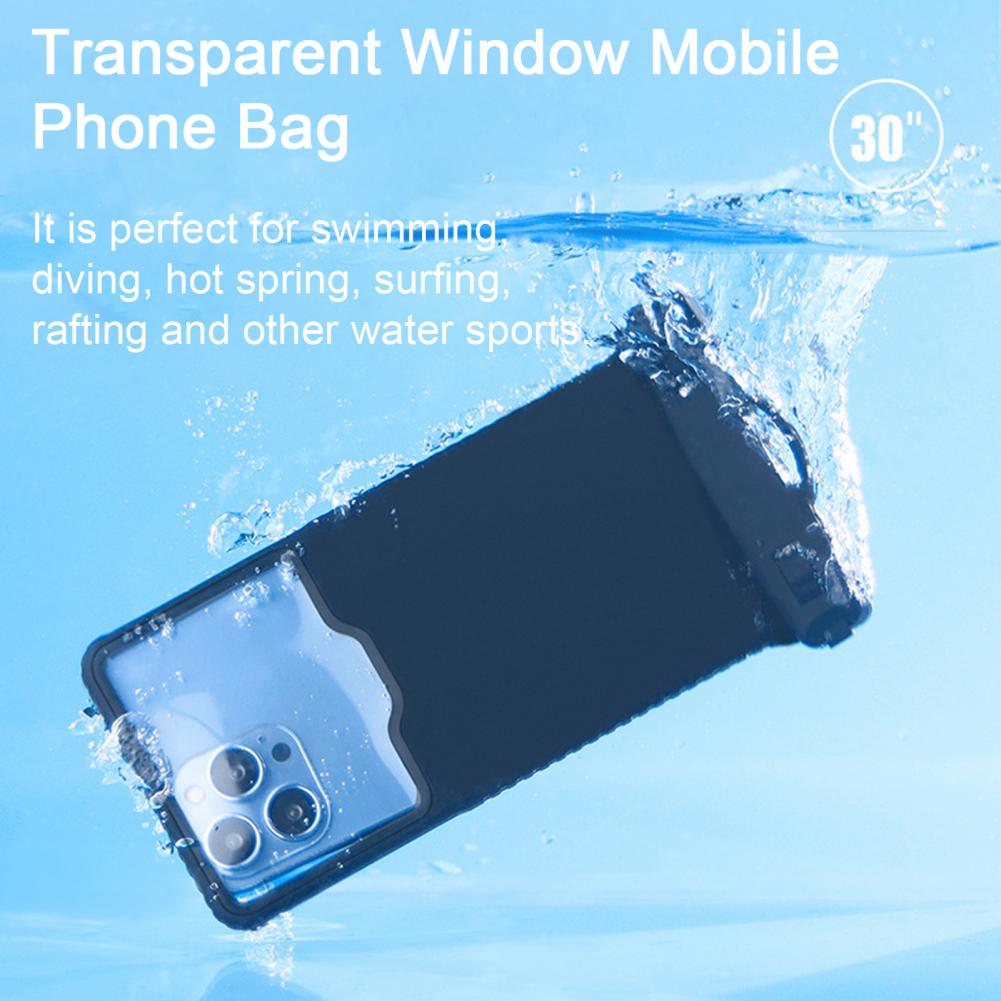 Phone With ddmysmile Storage Lanyard Bag Dust-Proof Cell Phone Waterproof Case Reliable Underwater Phone Dry Bag Swimming Supply Smile