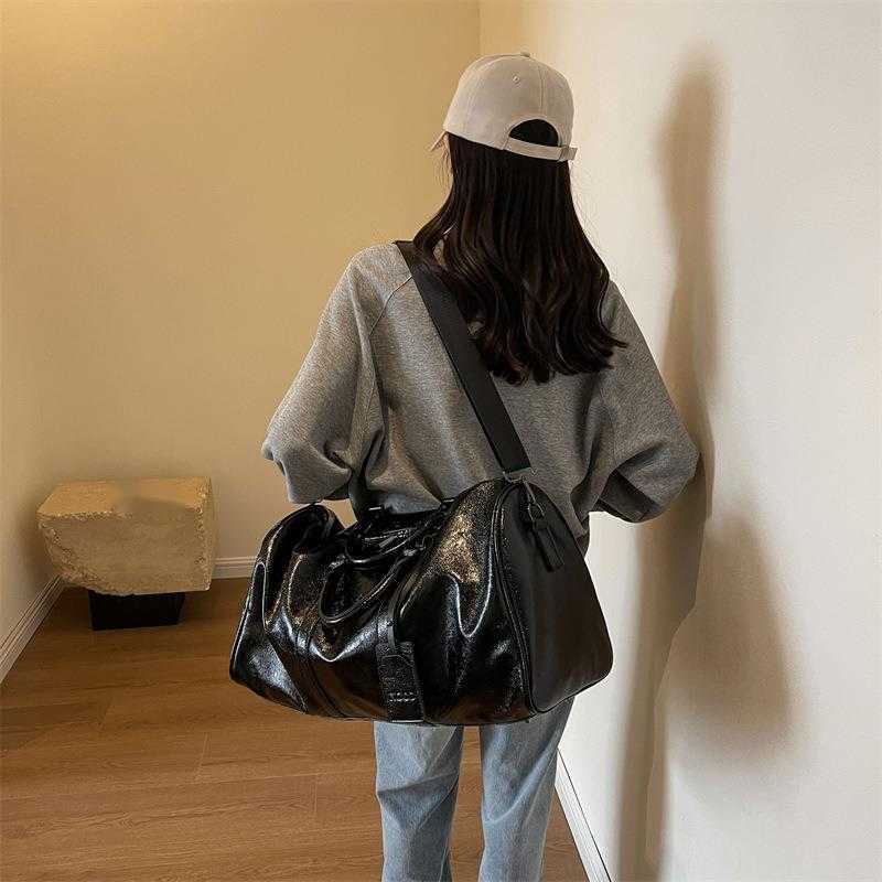 Short Distance Business Travel Bag One Shoulder Diagonal Span Large Capacity Handheld Travel Bag Waterproof Sports Fitness Bag for Women