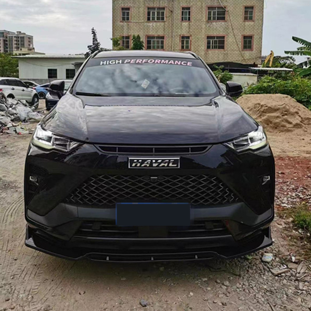 For Haval H6 GT Car Front Bumper Splitter Lip Chin Diffuser Body Kit Protector Guard Accessories Exterior Parts Automobiles