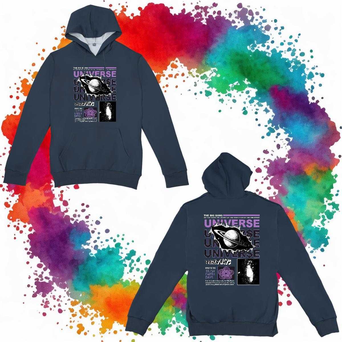 DIY Customized Hoodie for Men Long Sleeve Drawstring Classic Hoodie for Man Woman US Size Wear Daily Wear Thick Fleece