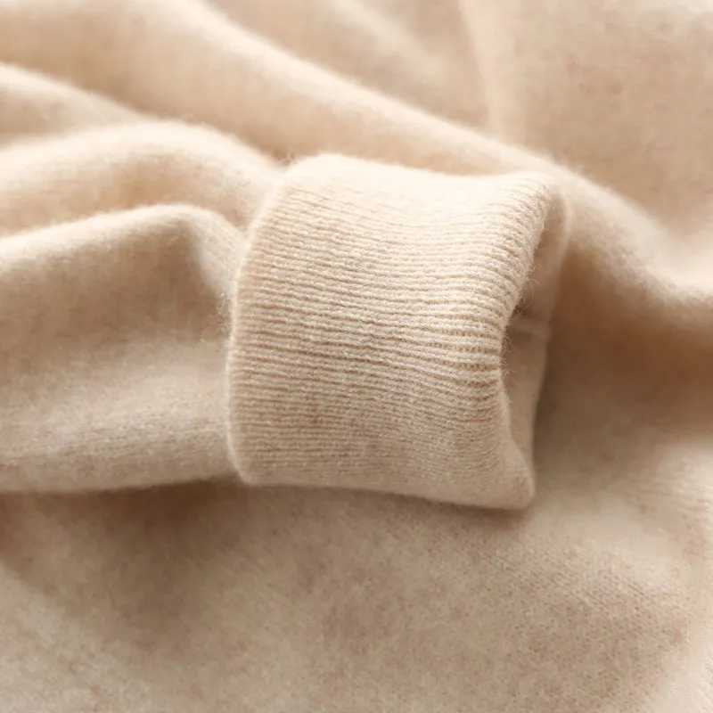High Quality Mens cashmere warm plow sweater V-neck knitted winter slim fit top M wool knitted jumper Botting Shirt Plus size 5XL T241111