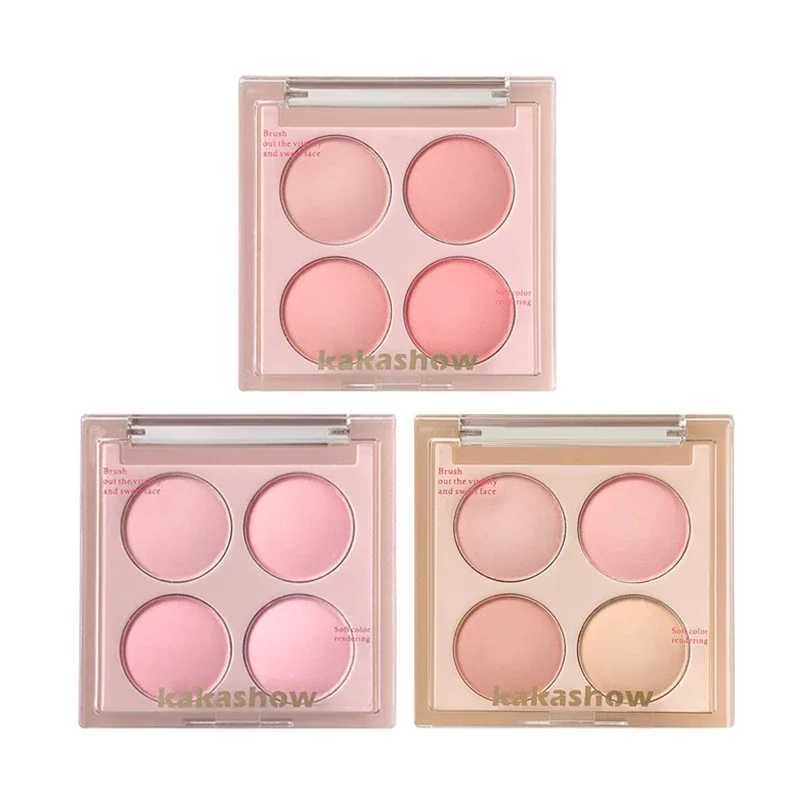 Korean Blush Pallete Expansive Color Brightening Face Contouring Shadow Blusher Long-lasting Tint Cheek Korean Makeup CosmeticsXJ241111