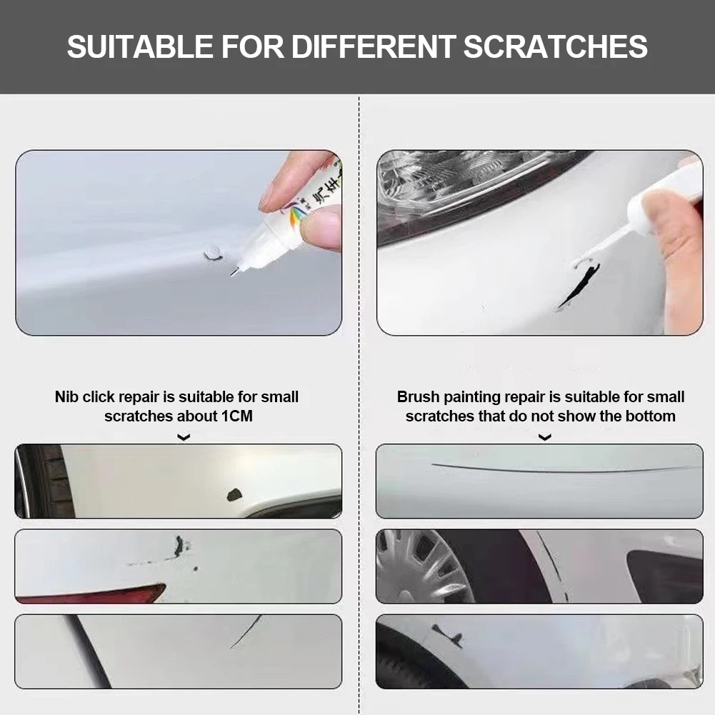 Car Paint Scratch Repair Pen for Mazda CX50 CX30 CX9 CX5 CX3 2023 2022 Paint Repair Accessories Black White Red Blue Gray