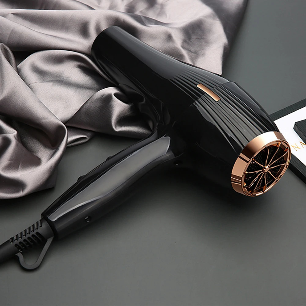 6 In 1 High-Powered Low Noise Hair Dryer Powerful Fast Dry Cold Wind Hair Dryer For Home Travel Hair Styling 241111