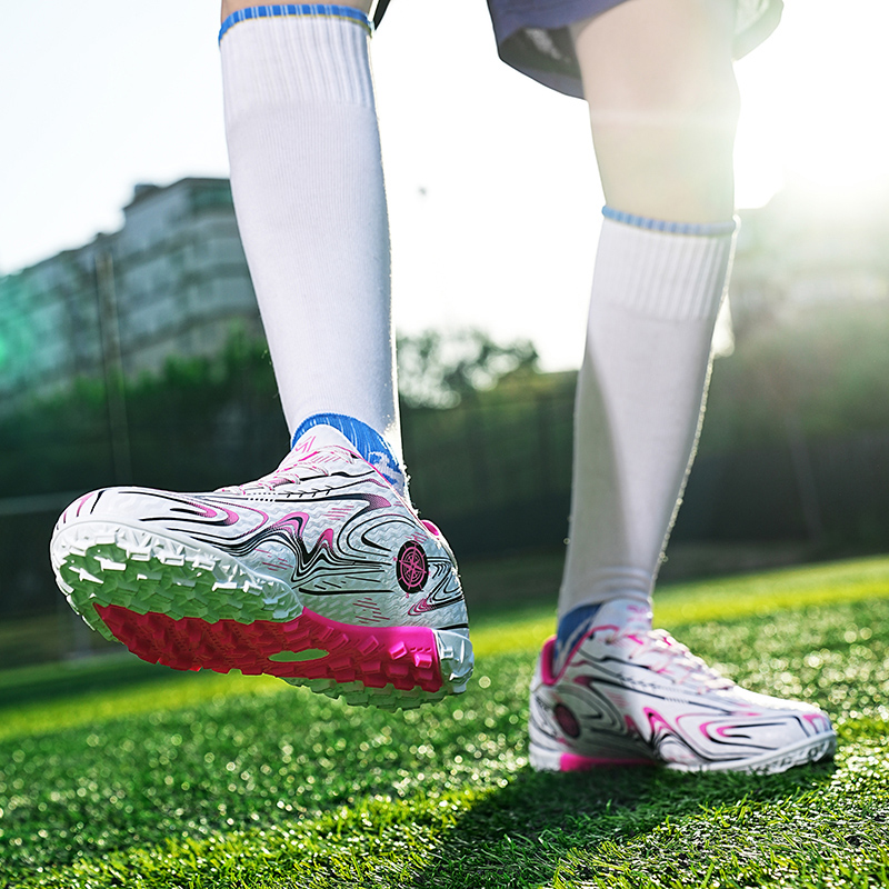 Men's Soccer Shoes TG/FG Low Top Soccer Shoes Children's Sports Shoes Turf Sports Shoes Adult Children's Shoes Football