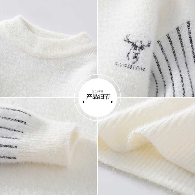 New Arrival Winter new mens sweater mens casual slim fit printed thick knitted sweater skydiving street full horse sports shirt Z241111