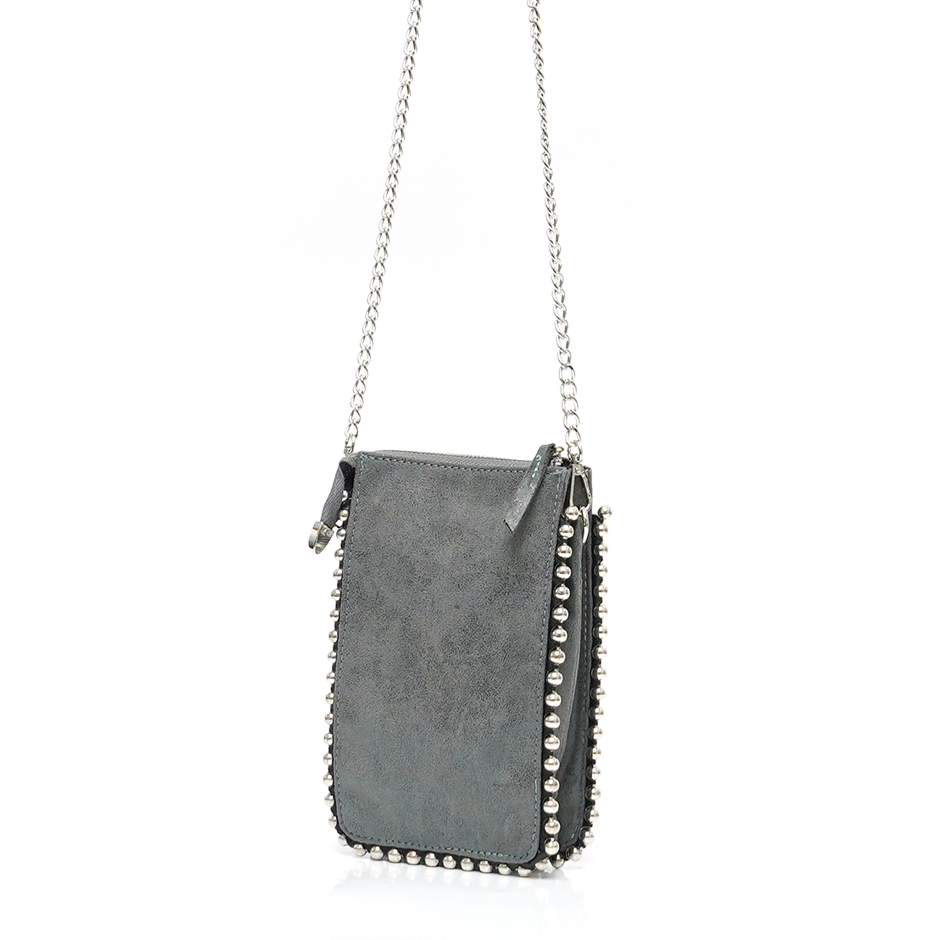 Summer New Arrivals Rivets PU Leather Crossbody Bags for Women Small Flap Chain Lady Shoulder Messenger Bag Quality Jeans Purse