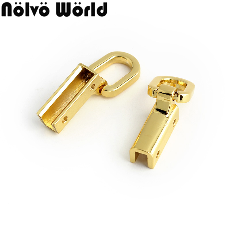 2-10Pairs K Gold Metal Side Clips For Bags Handbag Shoulder Purse Clip Buckle Anchor Gusset Clamps Link Hardware DIY Accessories