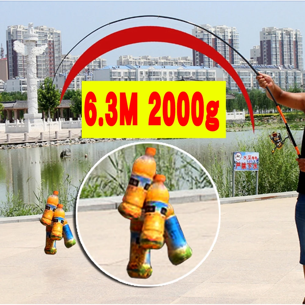 Rock Bream Fishing Rod 2.7M/3.6M/4.5M/5.4M/6.3M Portable Telescopic Fishing Rod High Performance Sea Fishing Pole Pesca Rod