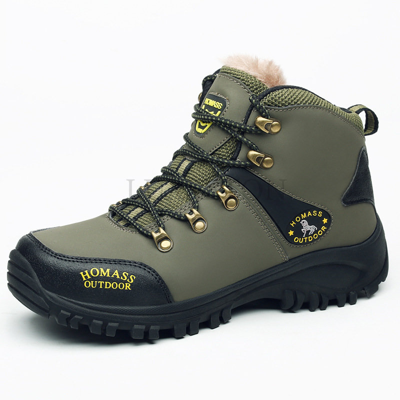 Men Waterproof Hiking Shoes Breathable Tactical Combat Army Boots New Outdoor Climbing Shoes Non-slip Trekking Sneakers For Men