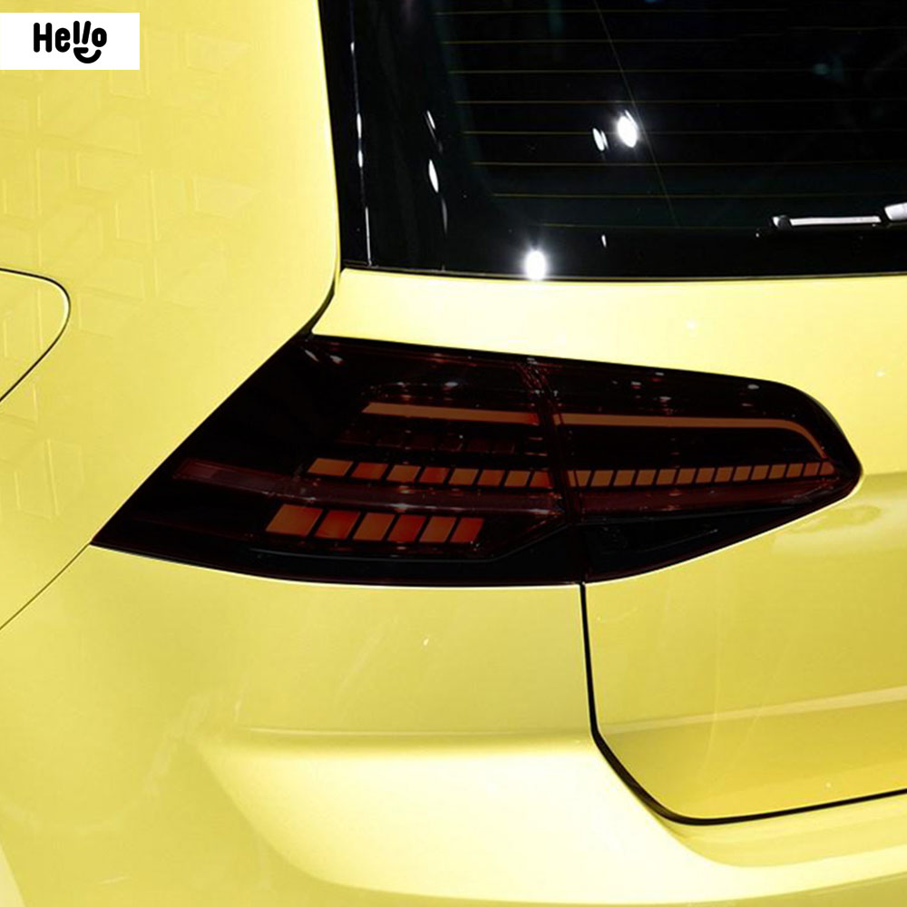 Car Headlight Tint Black Protective Film Taillight Transparent TPU Sticker For Volkswagen VW Golf 7 MK7 2012-2019 Accessories