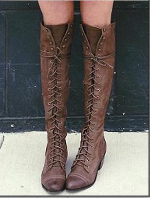 Autumn And Winter New Long Tube Women Boots Keep Warm Thigh High Boots Sewing Thread Rivet High Heel Long Boots Zipper 698