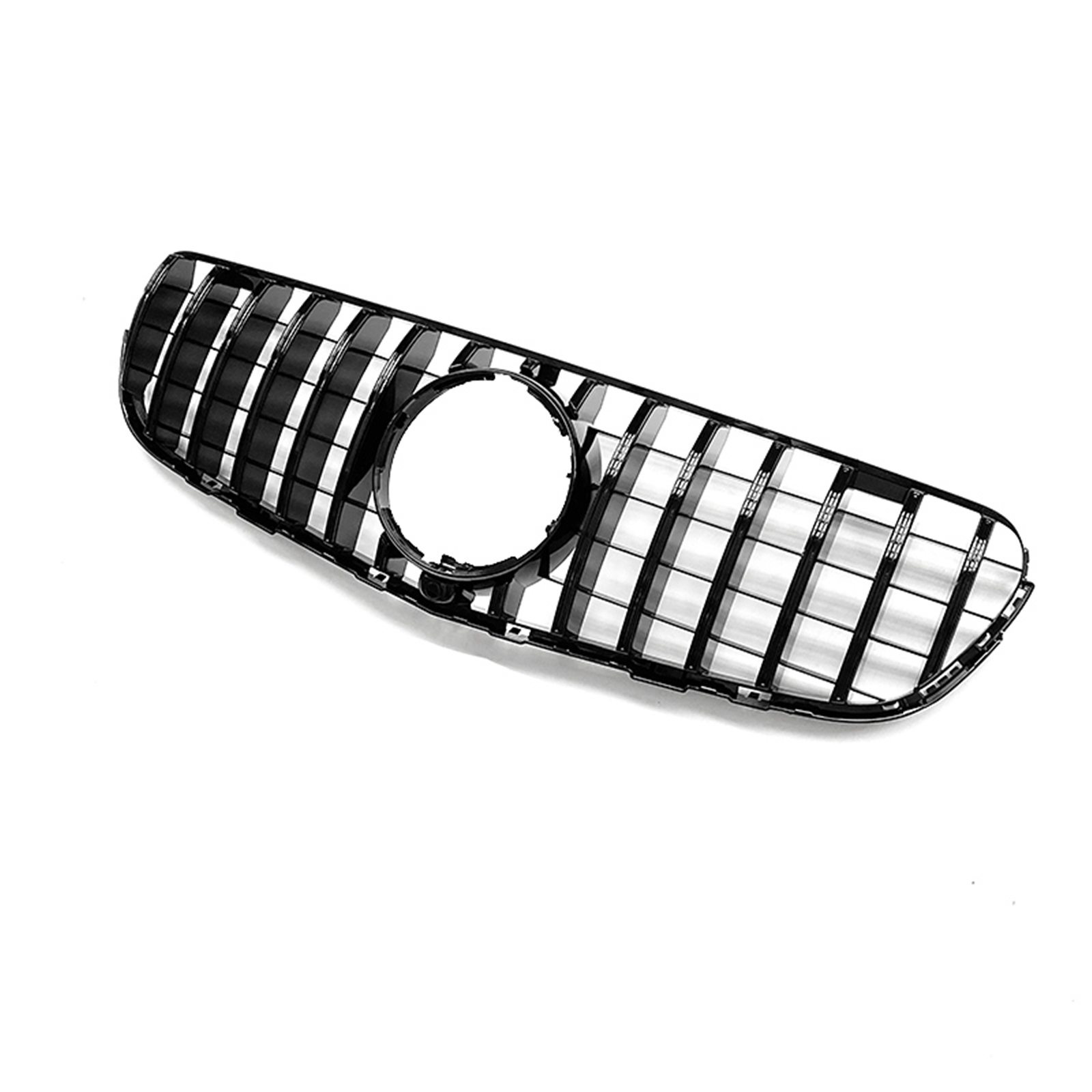 Grill For Mercedes Benz GLC Class W253/X253 2015-2019 GLC350 GLC300 GLC250 GLC43 Front Grille GT Style Upper Bumper Hood Mesh