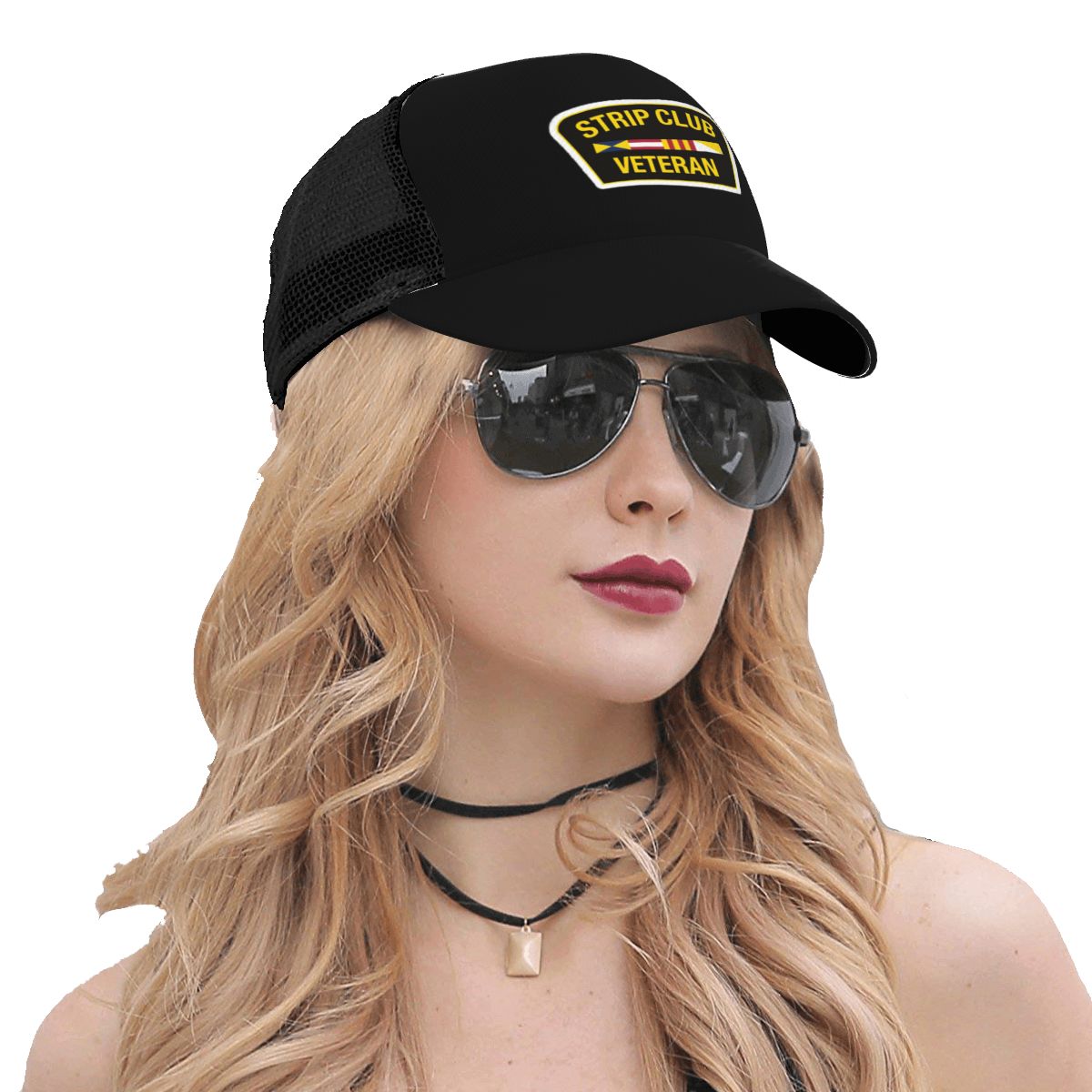 Summer Unisex Baseball Cap Male Female Breathable Mesh Snapback Hat Strip Club Veteran Casual Sport Hat