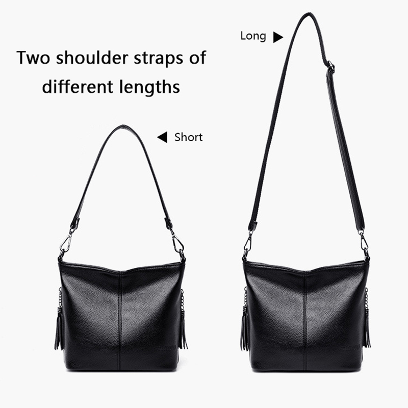 Solid Color Women Tote Bag High Quality Leather Ladies Handbag 2023 Women Shoulder Bag Small Crossbody Bags For Women Sac a Main