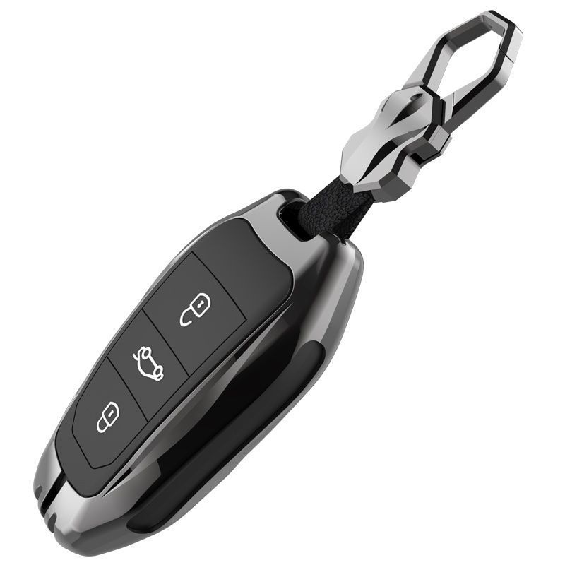 New Zinc Alloy Car Key Case Cover Shell for Peugeot 208 307 308 408 508 2008 3008 4008 5008 For Citroen C4 C3 C6 CACTUS Keychain