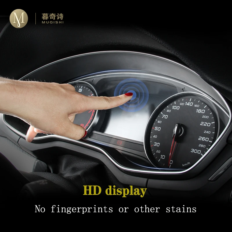 For Mercedes Benz C-class W204 W205 Automotive interior Instrument panel membrane LCD screen TPU protective film decoration
