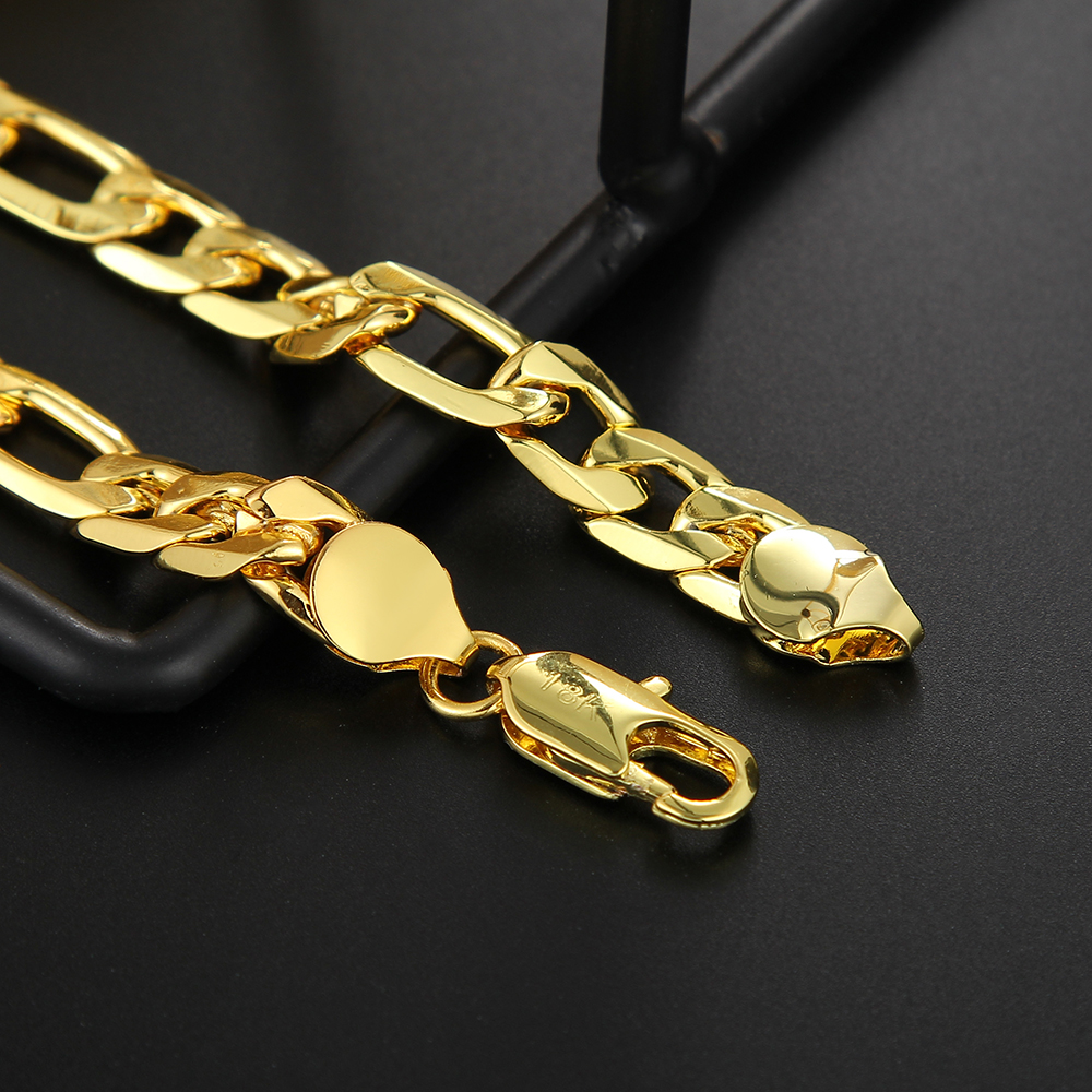 New 925 Sterling Silver Bracelet 18K Gold 8MM Ferrero Bracelet Men&Women Charm Jewelry Wedding Gift