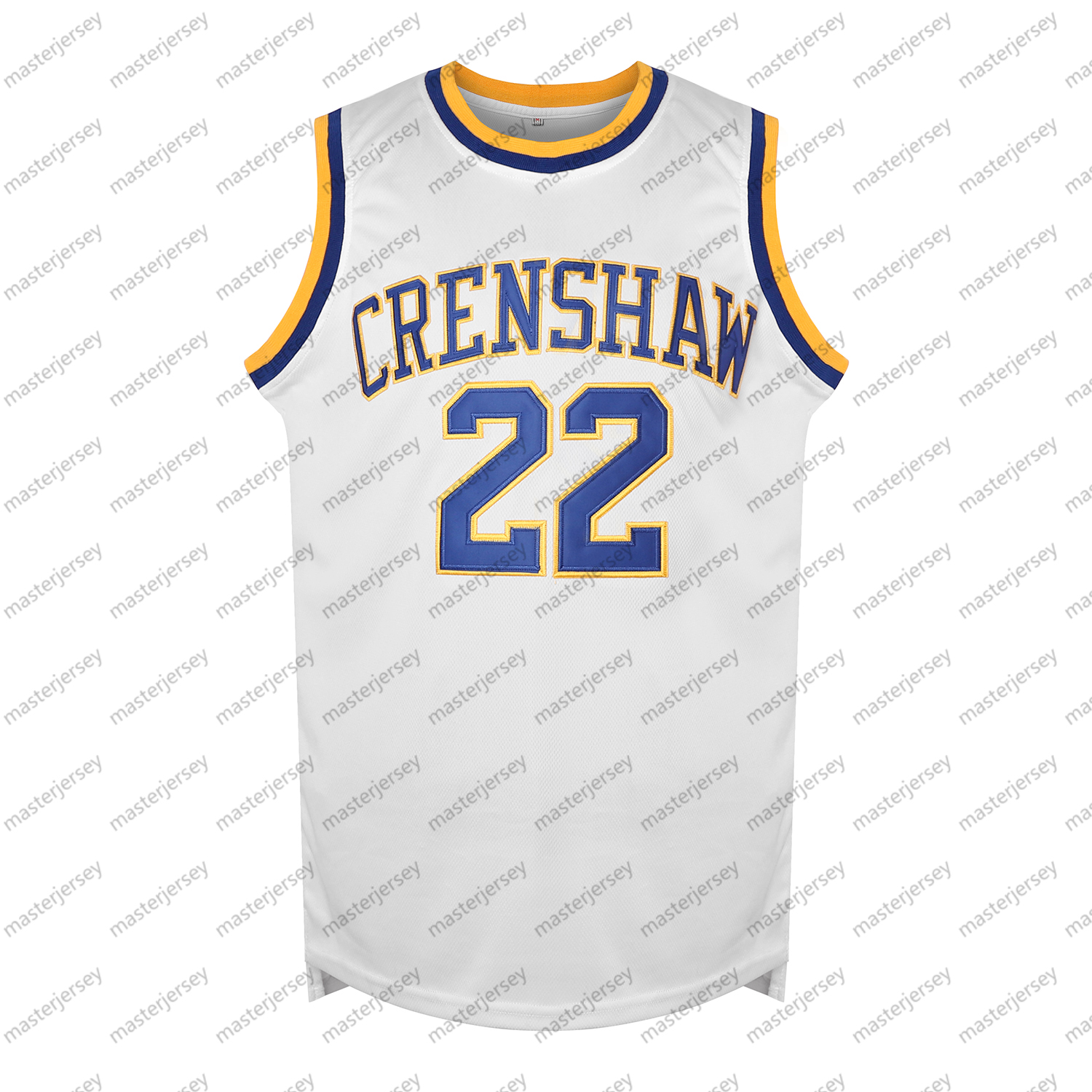 #22 McCALL Men's Basketball Jersey Sweatshirt - Embroidered Movie Mesh Letters & Numbers, Crew Neck Sleeveless Training Vest, Loose Fit Athletic 