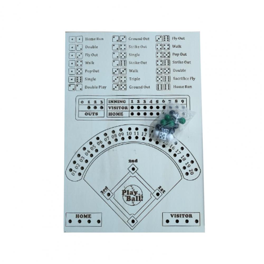 Stimulate Creativity Lightweight Baseball Dice Brain Puzzle new Toy 2025 Entertainment Kid Board Game Multiple Accessories Gift