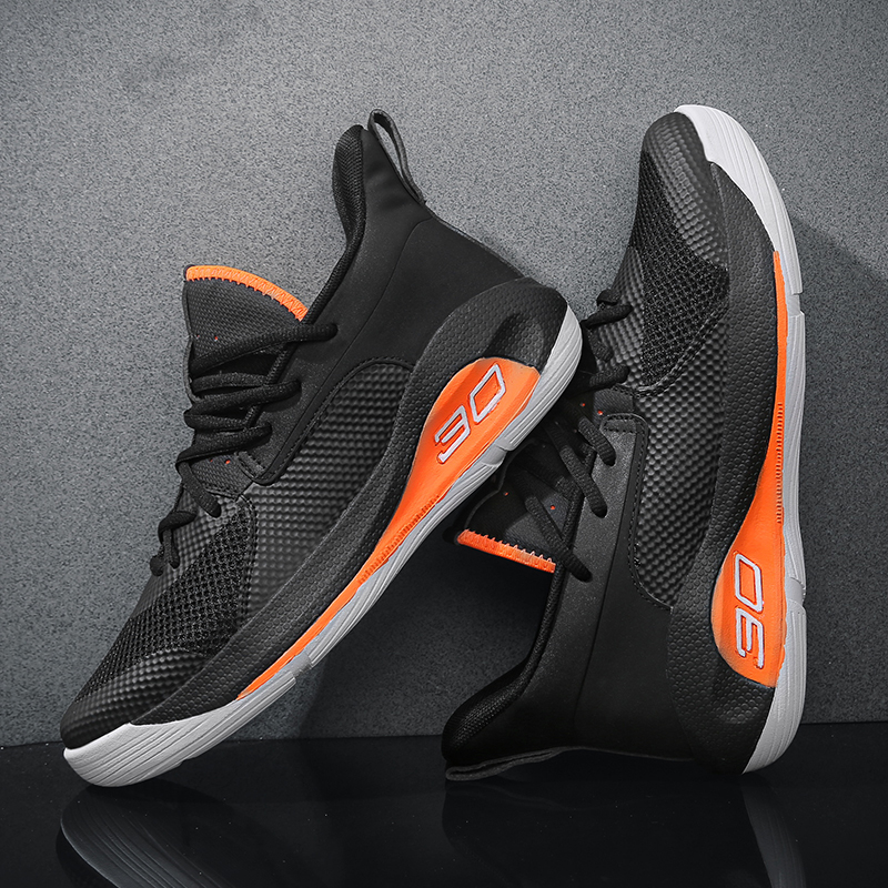 Personalized Mixed Color Basketball Shoes For Men And Women Sneakers Cushioning Sports Shoes High-Top Footwear For Basket