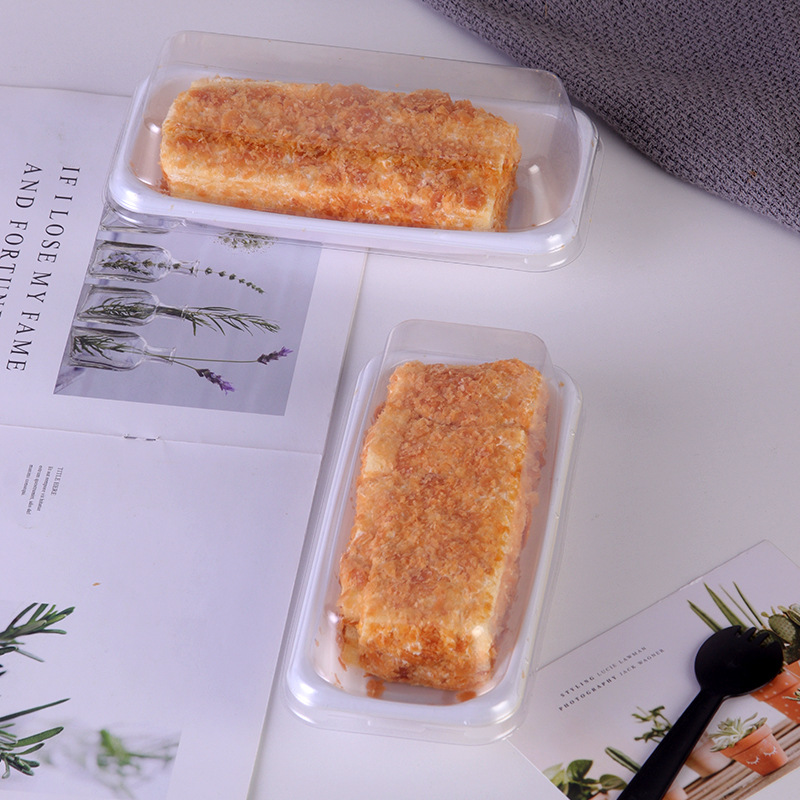 Takeout Friendly Clear Plastics - Secure Blister Trays for Snacks and Pastries