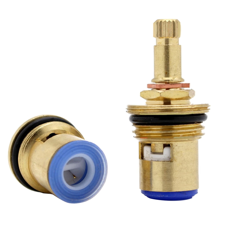 Faucet Cartridge " 20 Teeth Replacement Tap Valves Brass Ceramic Cartridge
