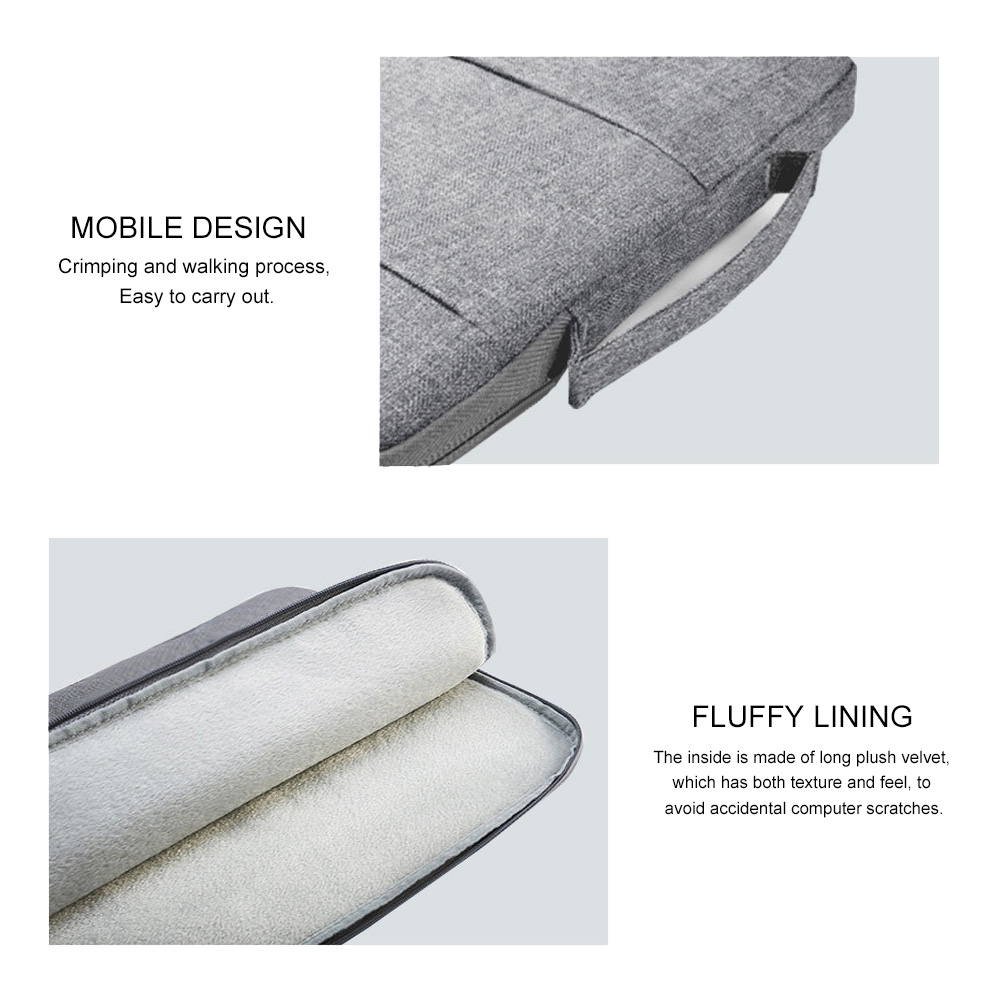 Waterproof Laptop Bag Notebook Case Cover Computer Sleeve Briefcase for 11 13 14 15 15.6 15.4 16 inch MacBook Pro Air Retina HP