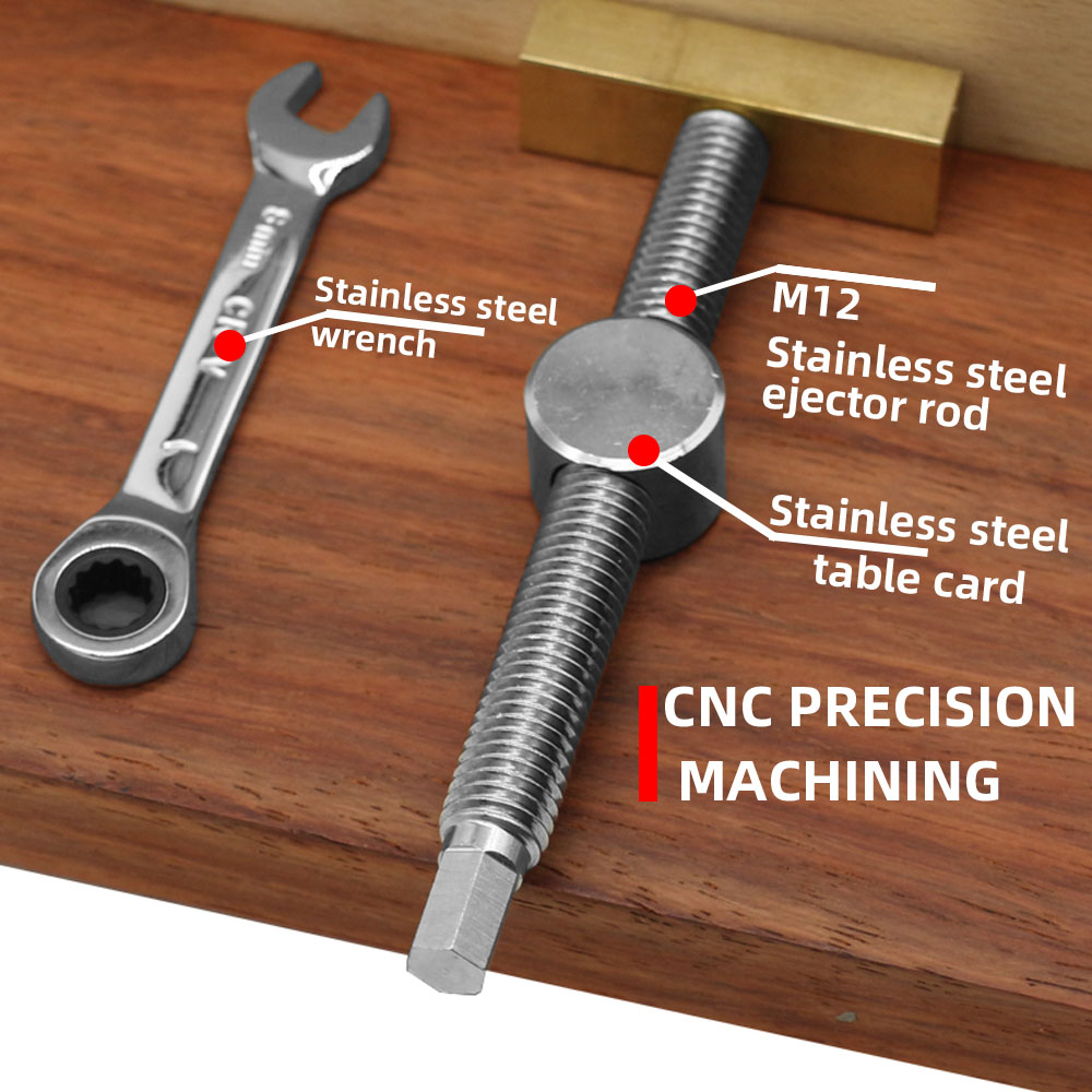 Woodworking Desk Clamp Quick Clamp and Aluminum Alloy Mortise Clamp Tool Set for Woodworking Bench 19/20MM Hole Tools Set