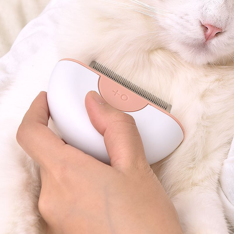 Double-end Gemini Pet Comb Portable Round Shape Cat Brush For Small Medium Animal Open Knot To Remove Floating Hair Dog Supplies