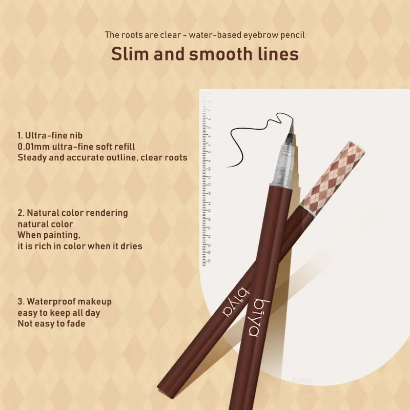 Liquid Eyebrow Tattoo Pencil Altra Fine Waterproof Lower Lashes Lying Silkworm Pen Colorfast Lazy Draw Brows Eye Cosmetic Makeup