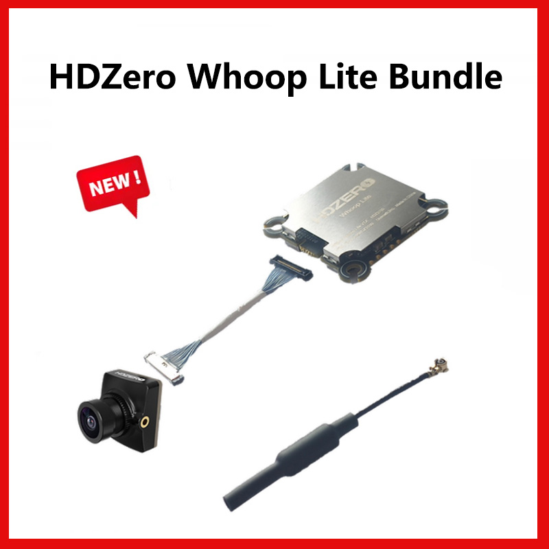 HDZero Whoop Lite Bundle Nano V3 Lite Camera and VTX Antenna Hardware Set CMOS Module for RC Multirotor FPV Drone