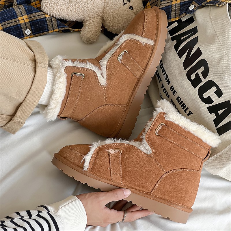Women's winter new style with plush and thick snow boots free shipping.