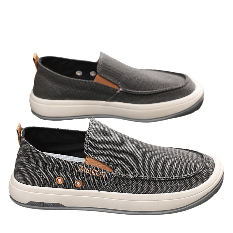 2024 Spring/summer New Casual Men's Trendy Versatile Sailing Breathable Durable Lightweight Canvas Shoes