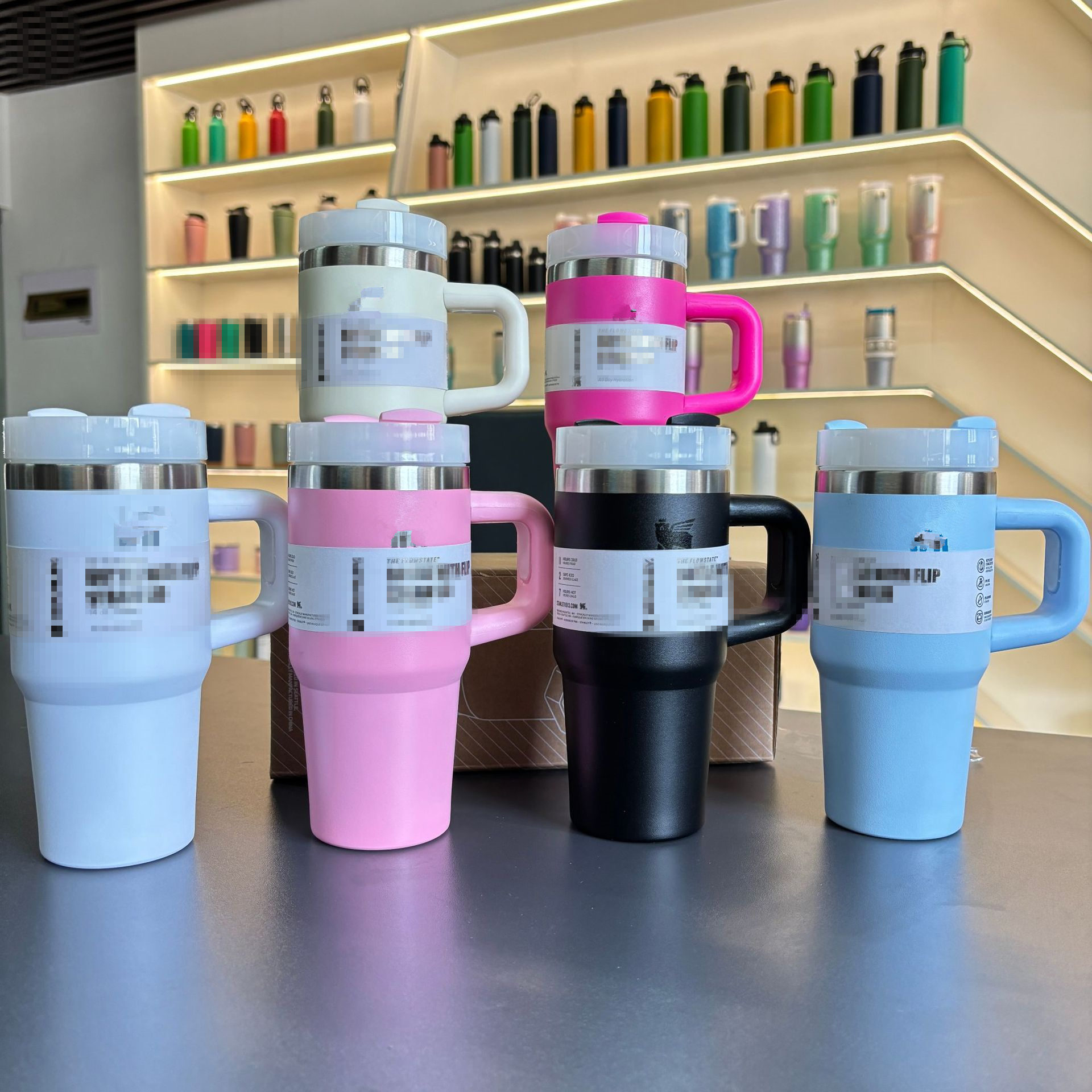 14oz TUMBLER Mug Holiday Stainless Steel Tumbler with Silicone Handle Lid and Straw Cups Mugs Target water bottles
