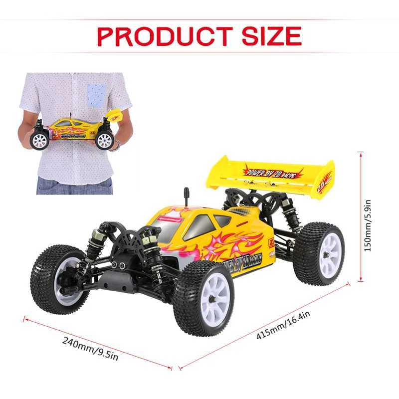 Electric/RC Car ZD Racing Thunder B-10E 9102 RC Car 1 10 2.4Ghz 4WD Brushless With 45A ESC RC Car RTR Electric Off-Road Buggy Outdoor Toys 240424