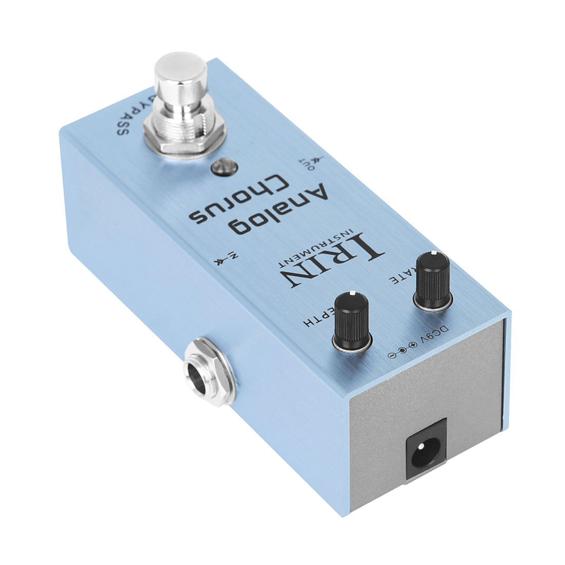 IRIN AN-08 ANALOG CHORUS Guitar Effect Pedal for Circuit Chorus Tone Guitar Pedal with 9V Adapter Classic BBD Chip True Bypass