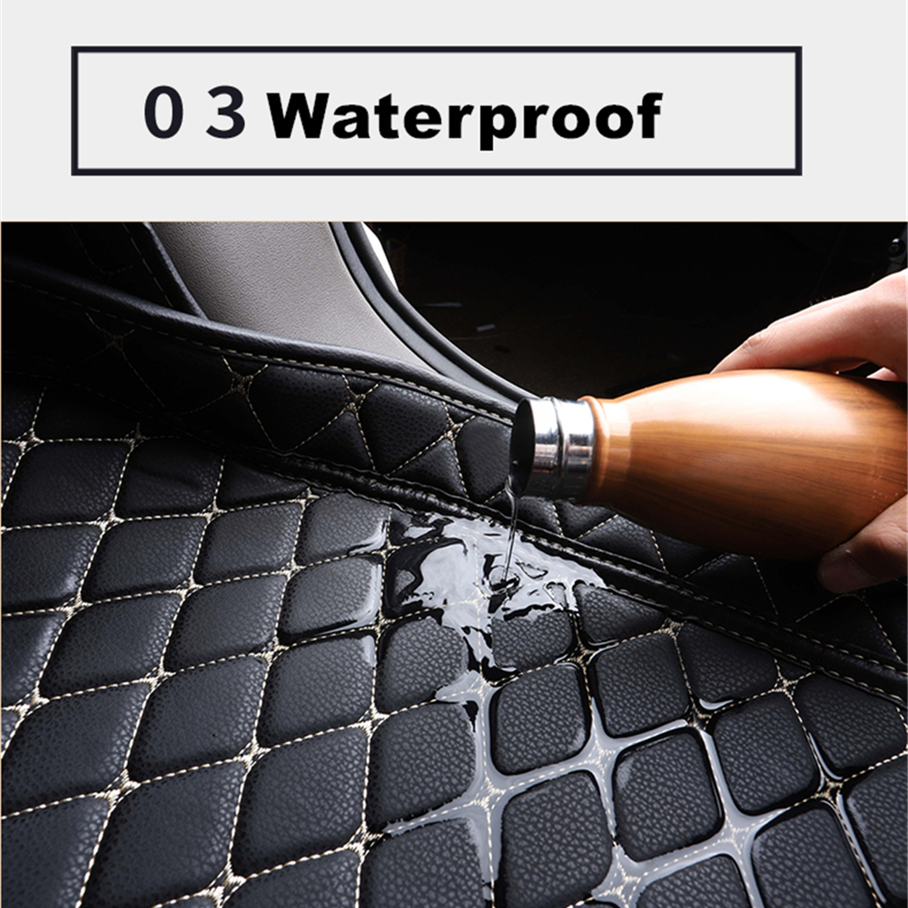 Trunk High Side Car Mat For ddmysmile BYD Dolphin Ea1 2023 2022 21 Tail Boot Tray Lage Pad Rear Cargo Liner Protect Carpet Accessories Smile