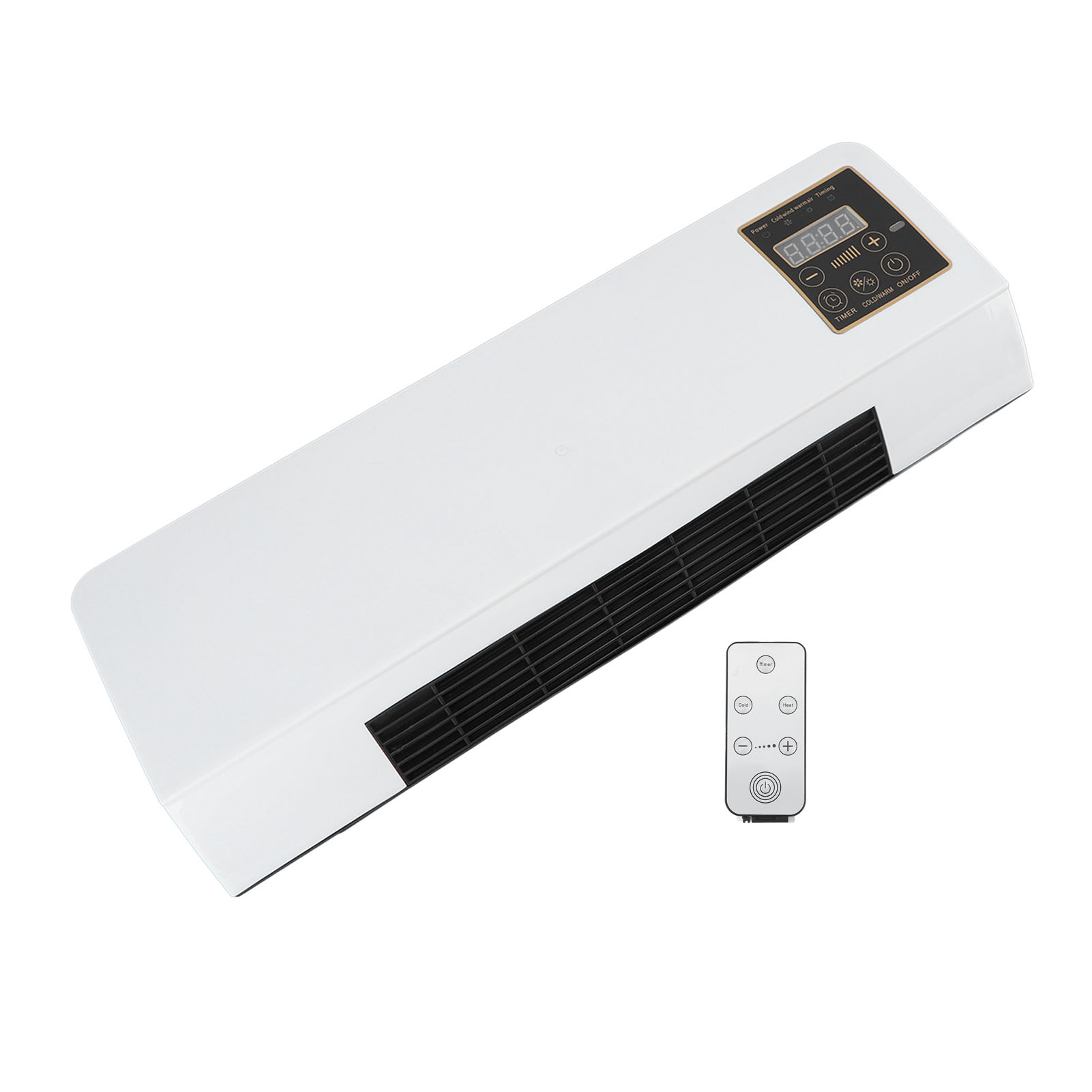 AC 220V Small Air Conditioner Heater Portable Wall Mounted Air Conditioning Hot Fan For Bathroom Bedroom