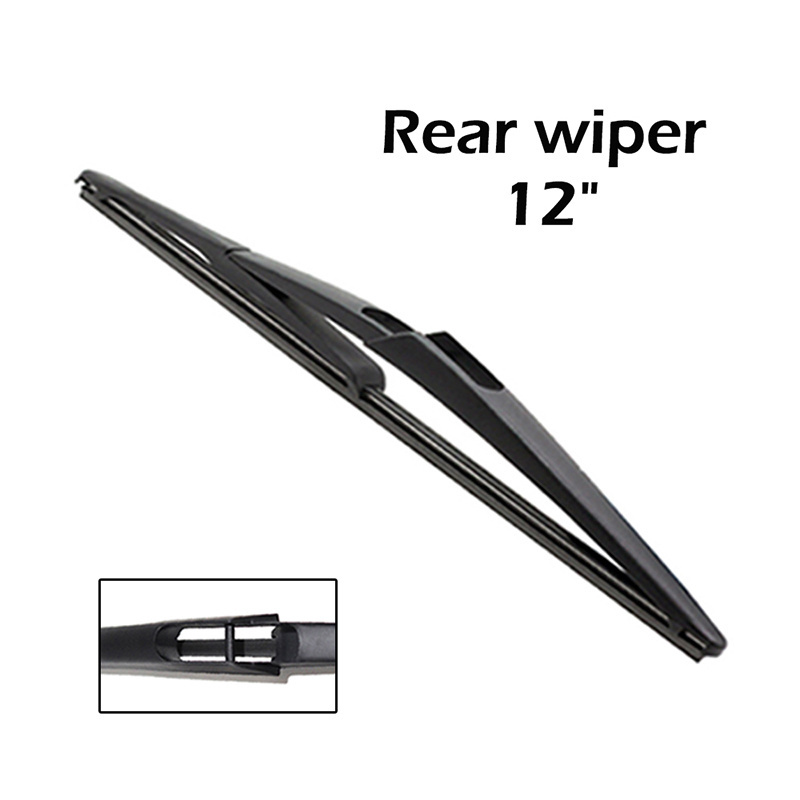 Wiper 12" Rear Wiper Blade & Arm Set Kit For Renault Clio Campus MK 2 1998 99 00-12 Windshield Windscreen Rear Window (NOT MK3)