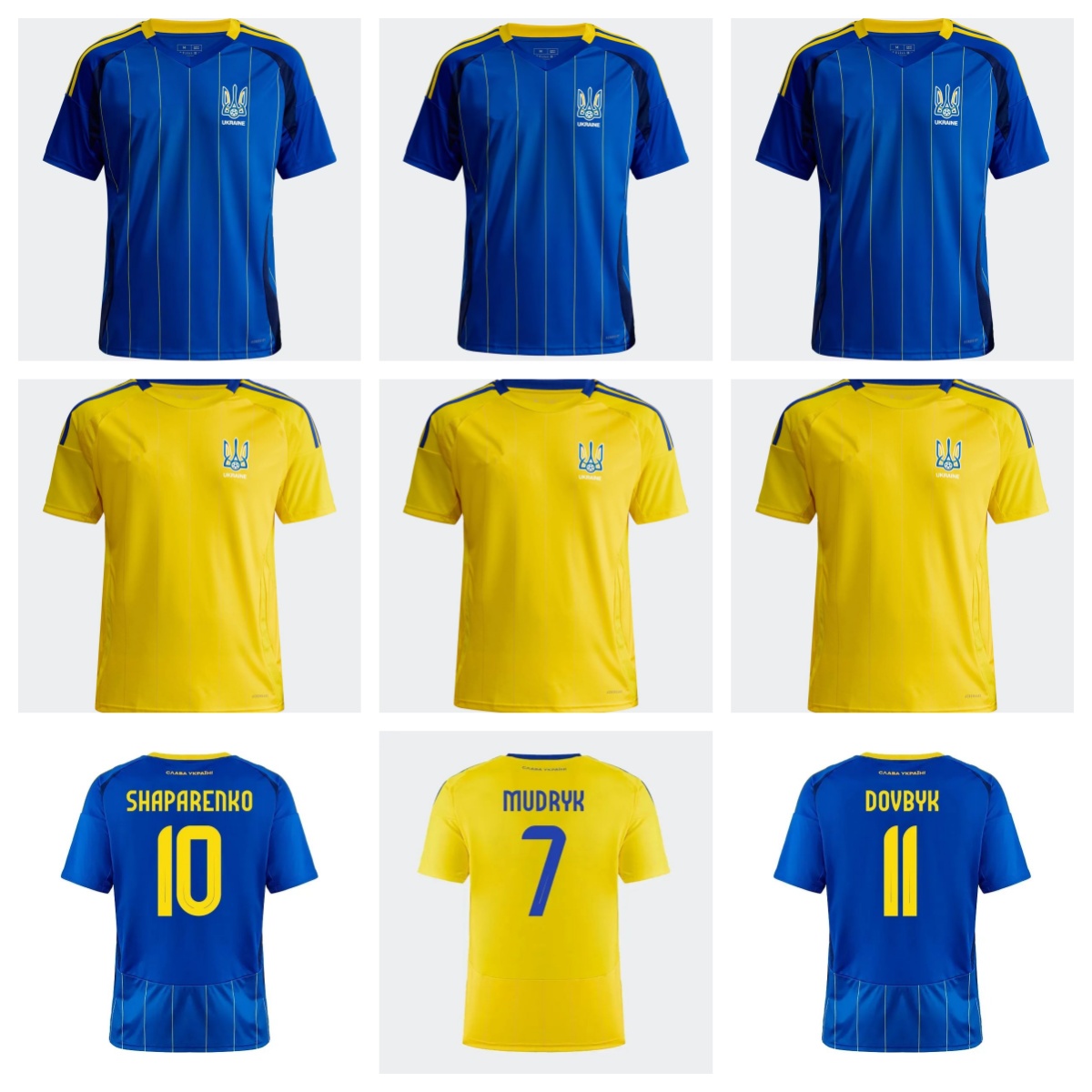 2024 2025 Ukraine Soccer Jersey MUDRYK DOVBYK SHAPARENKO TSYHANKOV MYKOLENKO ZINCHENKO MALINOVSKY ZABARNYI SUDAKOV MATVIIENKO 24 25 Football Shirt tops