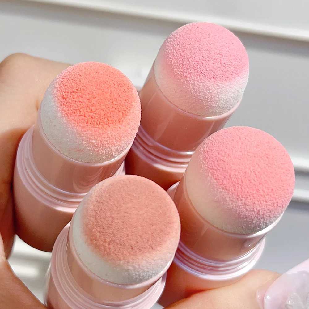 Multi-purpose Blush Stick Waterproof Peach Pink Matte Cheek Eyeshadow Powder Lasting Eyes lips Blusher Face Makeup CosmeticsXJ241111