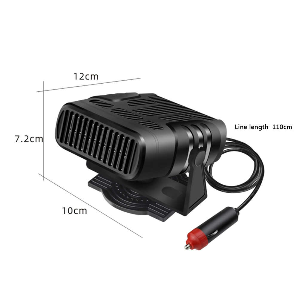 Air Cooler Fan Car Heater Portable Heating Device Windscreen Demister Defroster Outdoor Personal Car Parts Decoration