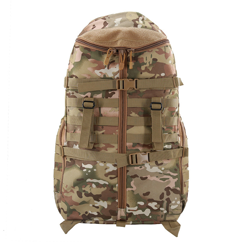 Outdoor Men's Large Capacity Leisure Tactical Camping Mountaineering Multi-Functional Backpack Nylon Sport Style BagVoyage