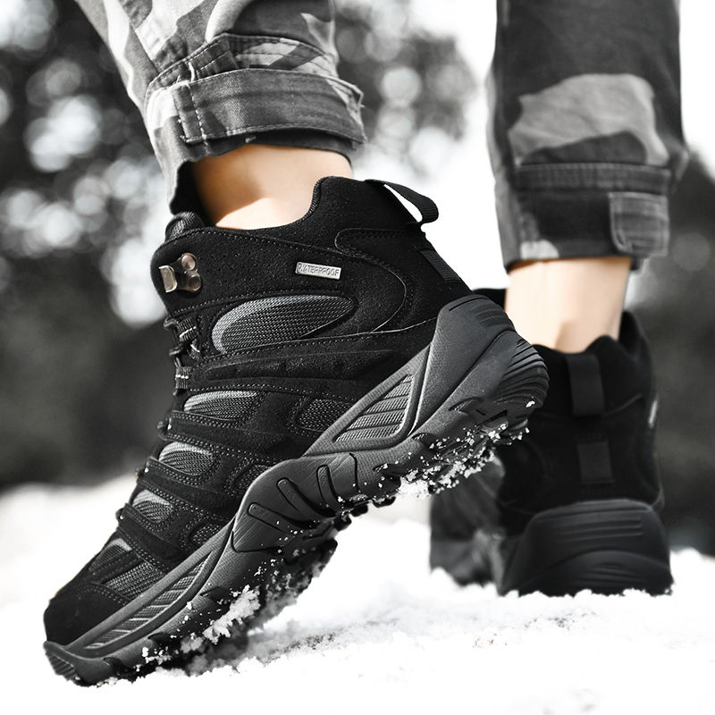 Size Plus 47 Tactical Boot Outdoor Hiking Sneakers for Tourism Snow Ankle Boots Men Non-Slip Mens Climbing Trekking Shoes 17cd s s