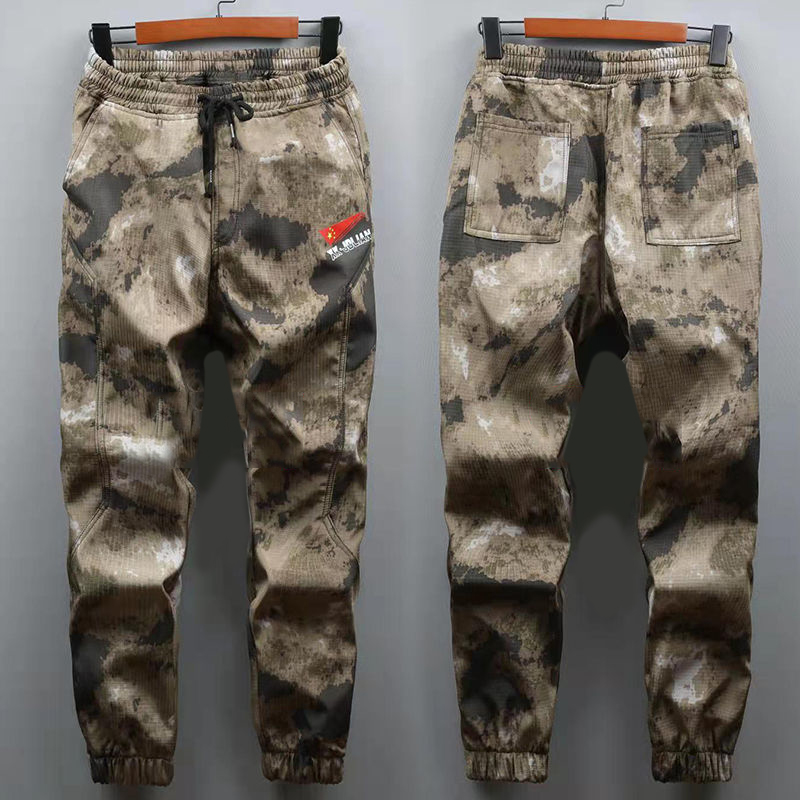 Camouflage Suit Jacket Men Hiking Fleece Military Men Winter Jackets Coat Casual Sports Hiking Fishing Cargo Pants Men Sport Set